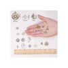 SUNNYCLUE 54 piezas 18 estilos mixto Lotus Yoga OM OHM