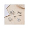 SUNNYCLUE 54 piezas 18 estilos mixto Lotus Yoga OM OHM
