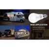 Bayshe Bombilla LED de 12 V equivalente a 60 W E26 7 W_4