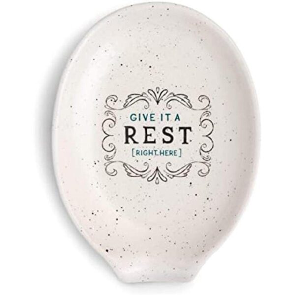 Give It A Rest Soporte ovalado para cucharas 6 x 5_1