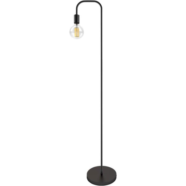 Oneach Lámpara de pie industrial para sala de estar LED_1
