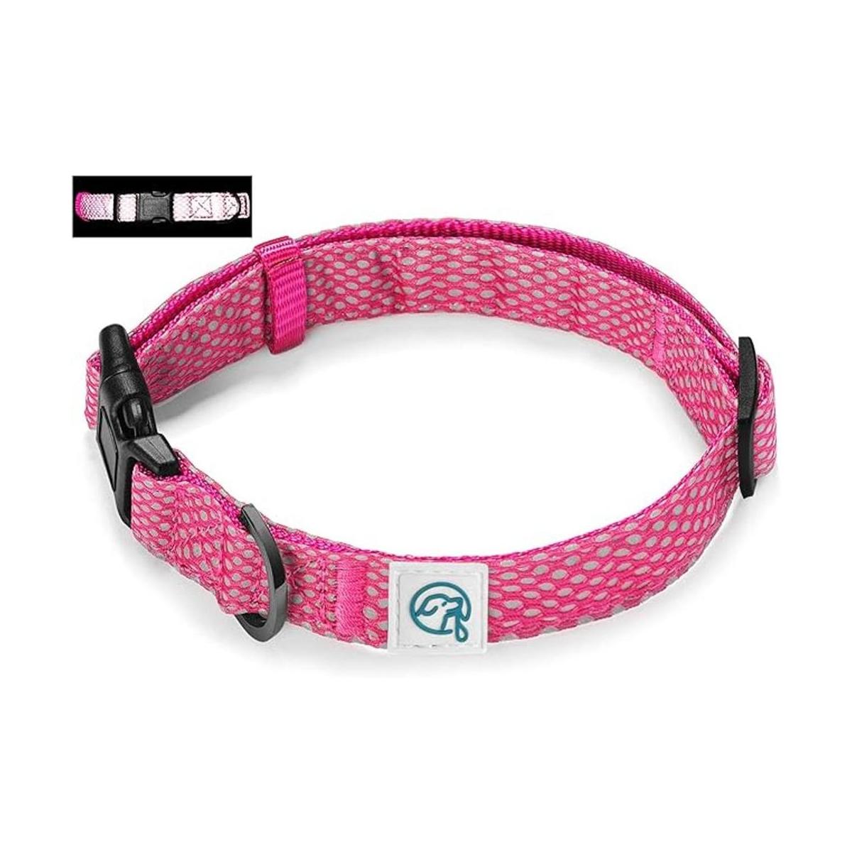 Embark Illuminate Collar de perro reflectante Hecho con