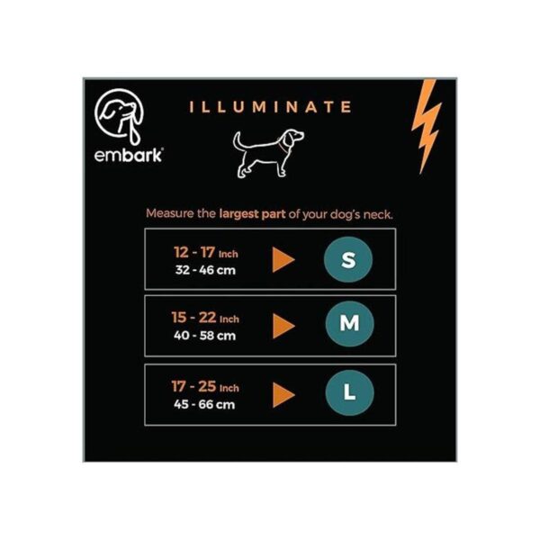 Embark Illuminate Collar de perro reflectante Hecho con_5