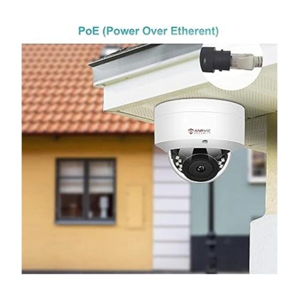 Anpviz Cámara domo IP PoE de 4 MP con micrófonoaudio_3