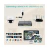 Anpviz Cámara domo IP PoE de 4 MP con micrófonoaudio_6