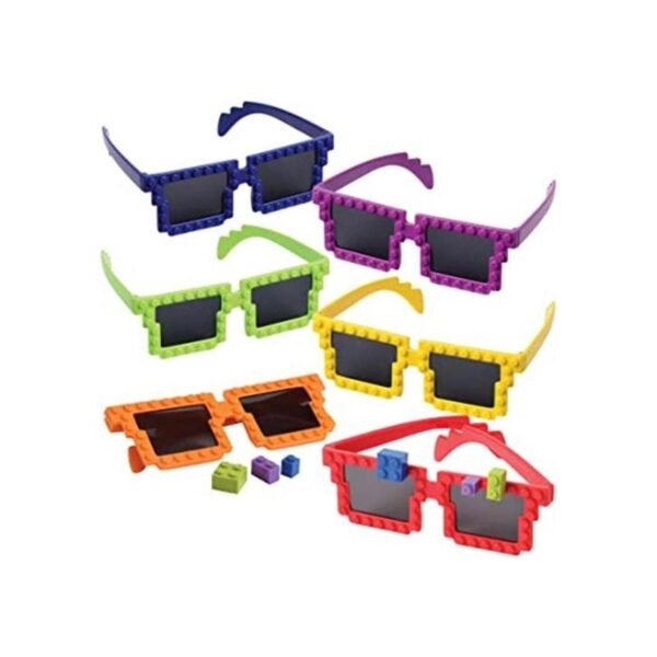 Bedwina Gafas de bloques de construcción paquete de 6_1