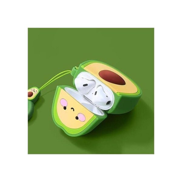 Funda 3D para Airpods 1 y 2 Aguacate_3