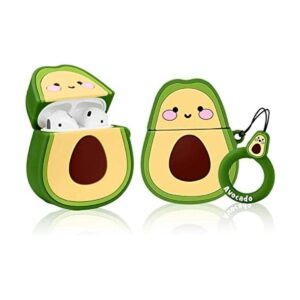 Funda 3D para Airpods 1 y 2 Aguacate_1