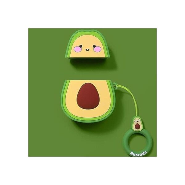 Funda 3D para Airpods 1 y 2 Aguacate_4