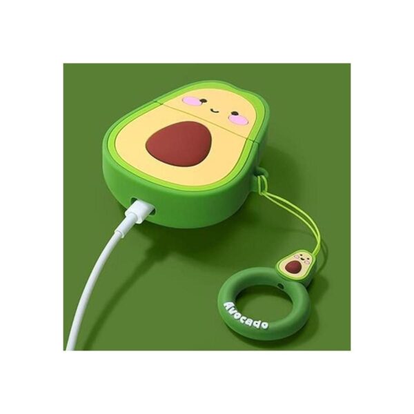 Funda 3D para Airpods 1 y 2 Aguacate_5