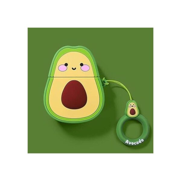 Funda 3D para Airpods 1 y 2 Aguacate_2