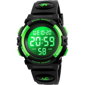 Boys Watch Digital Sports Waterproof Outdoor Kids Watches_1