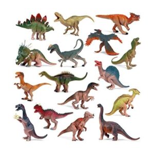 EOIVSH Paquete de 16 figuras de dinosaurio juguetes de_1