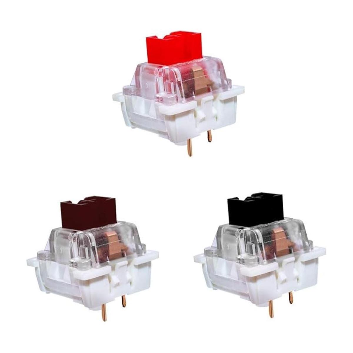 OUTEMU Gaote Interruptor de 3 pines para teclado