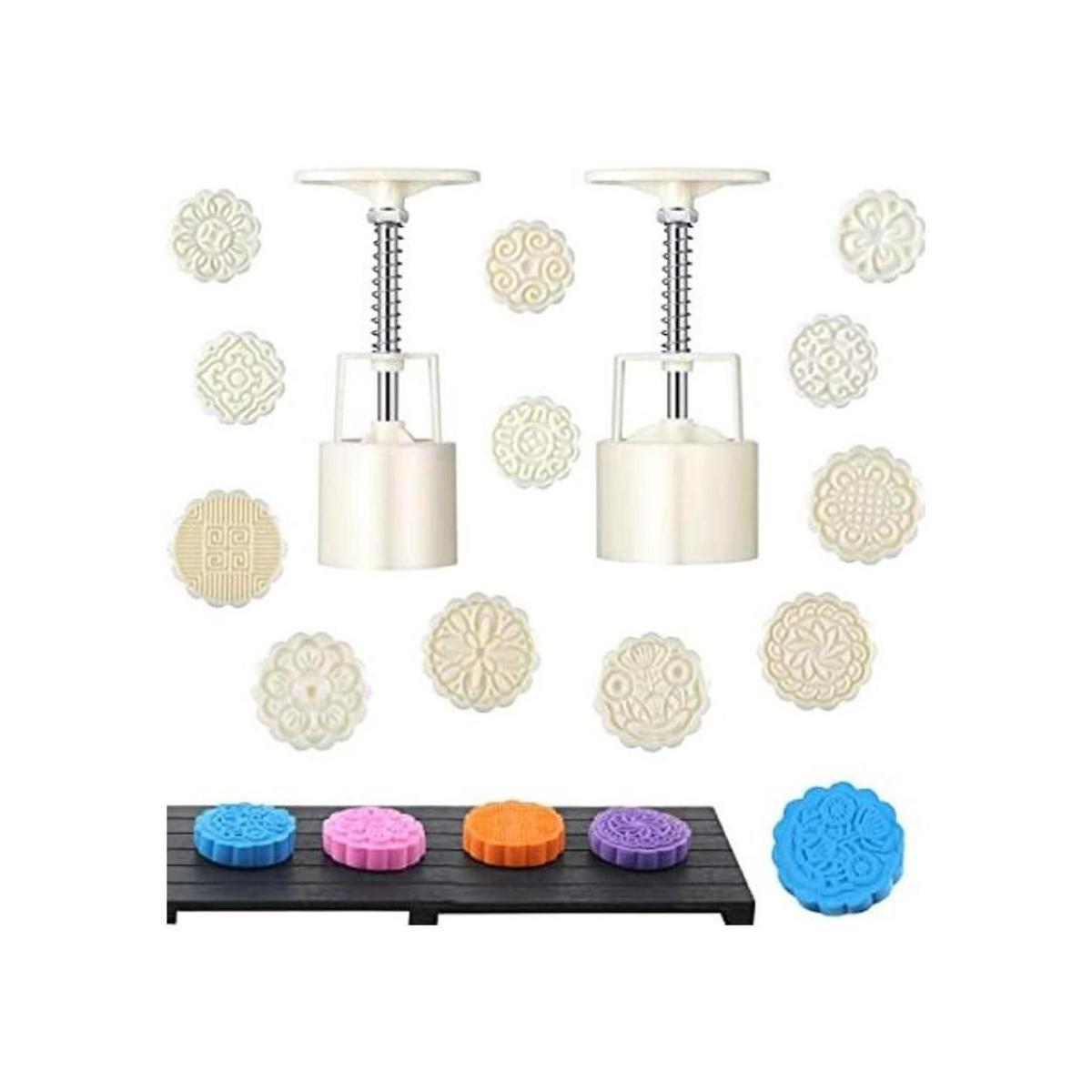 El kit de moldes para bombas de baño de 14 piezas incluye