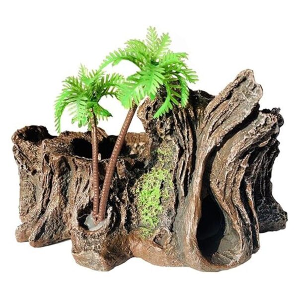 PINVNBY Plataforma de resina para reptiles de árbol
