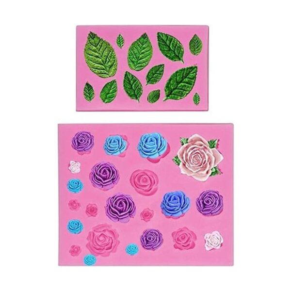 Mity Rain Roses Collection Molde de silicona con forma de