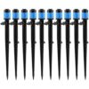 Lxcom Lighting Juego de 100 goteros de riego con