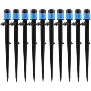 Lxcom Lighting Juego de 100 goteros de riego con