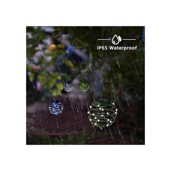 Roaming Light Linternas LED solares en espiral luces_5