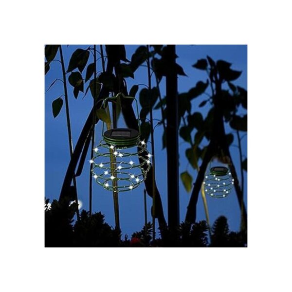 Roaming Light Linternas LED solares en espiral luces_4