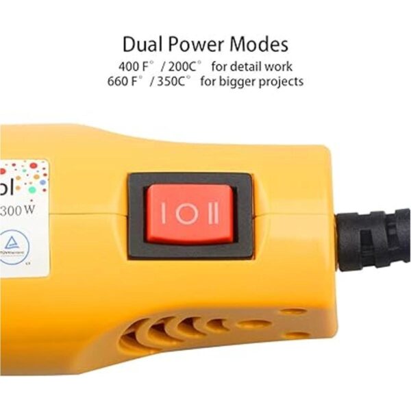 Tomorotec Pistola eléctrica de aire caliente portátil de