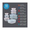 LocknLock Easy Essentials Color Mates Tapas de_4