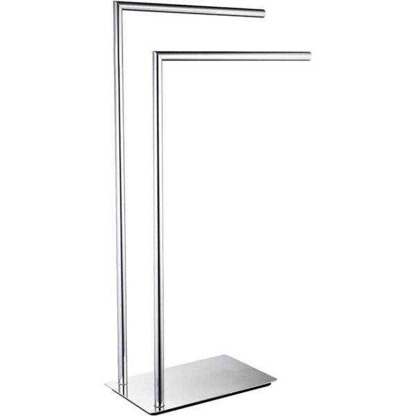 LANGPAI Toalleros dobles independientes para baño soporte_1
