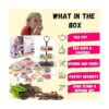 Juego de fiesta de té para niñas pequeñas 39 piezas de_2