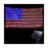 Luces de bandera americana para exteriores alimentadas_1