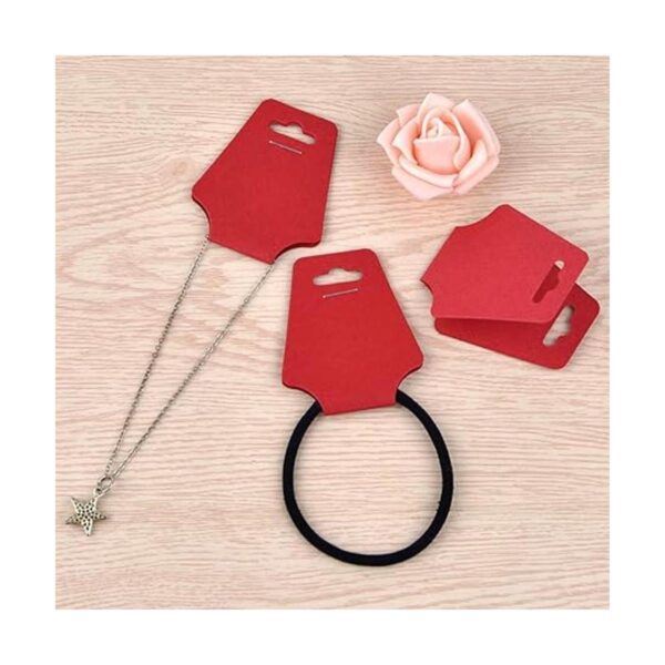 Coopay 200 tarjetas de exhibición para collares pulseras