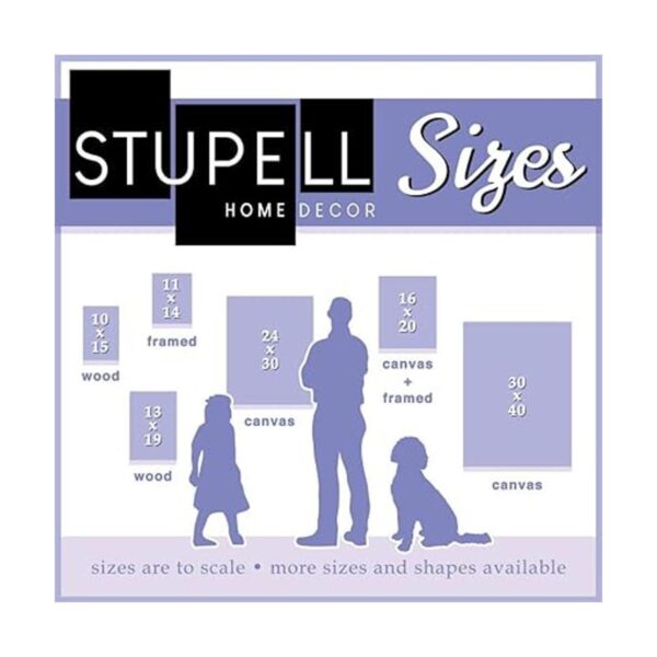 Stupell Industries Lienzo decorativo de pared con diseño_4