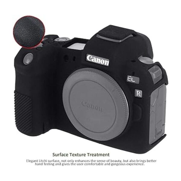 Easyhood Funda para cámara digital Canon EOS R silicona_4