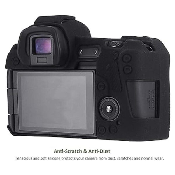 Easyhood Funda para cámara digital Canon EOS R silicona_2