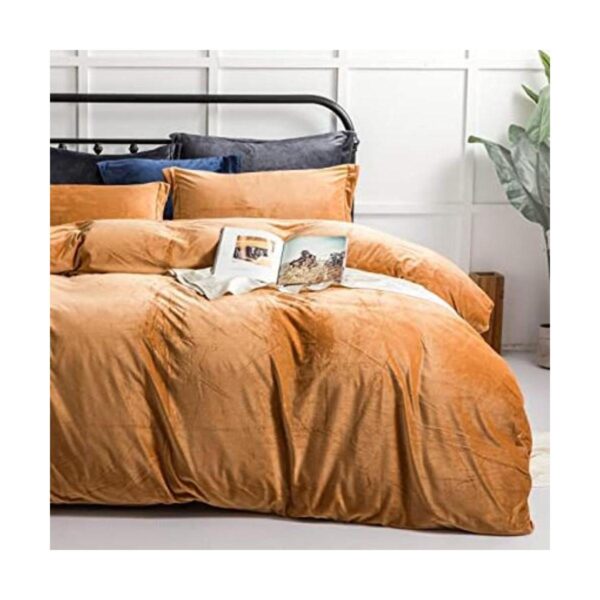 NTBAY Juego de funda de duvet de terciopelo juego de_1
