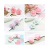 Hifot 16 pares de aretes de clip para niñas aretes de_6