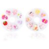 Hifot 16 pares de aretes de clip para niñas aretes de_2