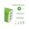 Sicodo Adaptador de cargador de pared cubos USB paquete_3