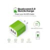 Sicodo Adaptador de cargador de pared cubos USB paquete_2