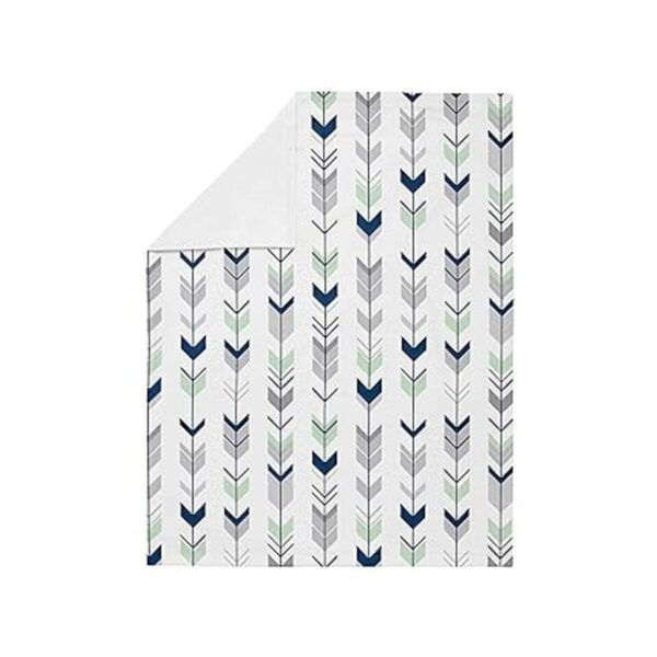 Sweet Jojo Designs Woodland Arrow Woodsy Gray Manta de_2