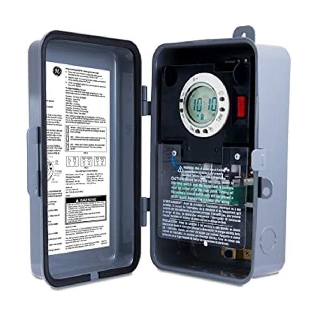 GE Interruptor de temporizador de caja digital de alta