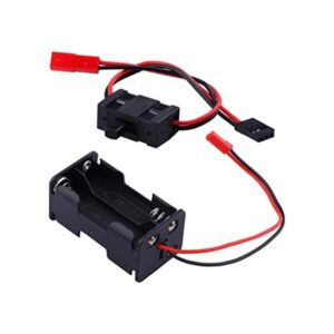 Hobbypark Soporte para pilas AA e interruptores de_1