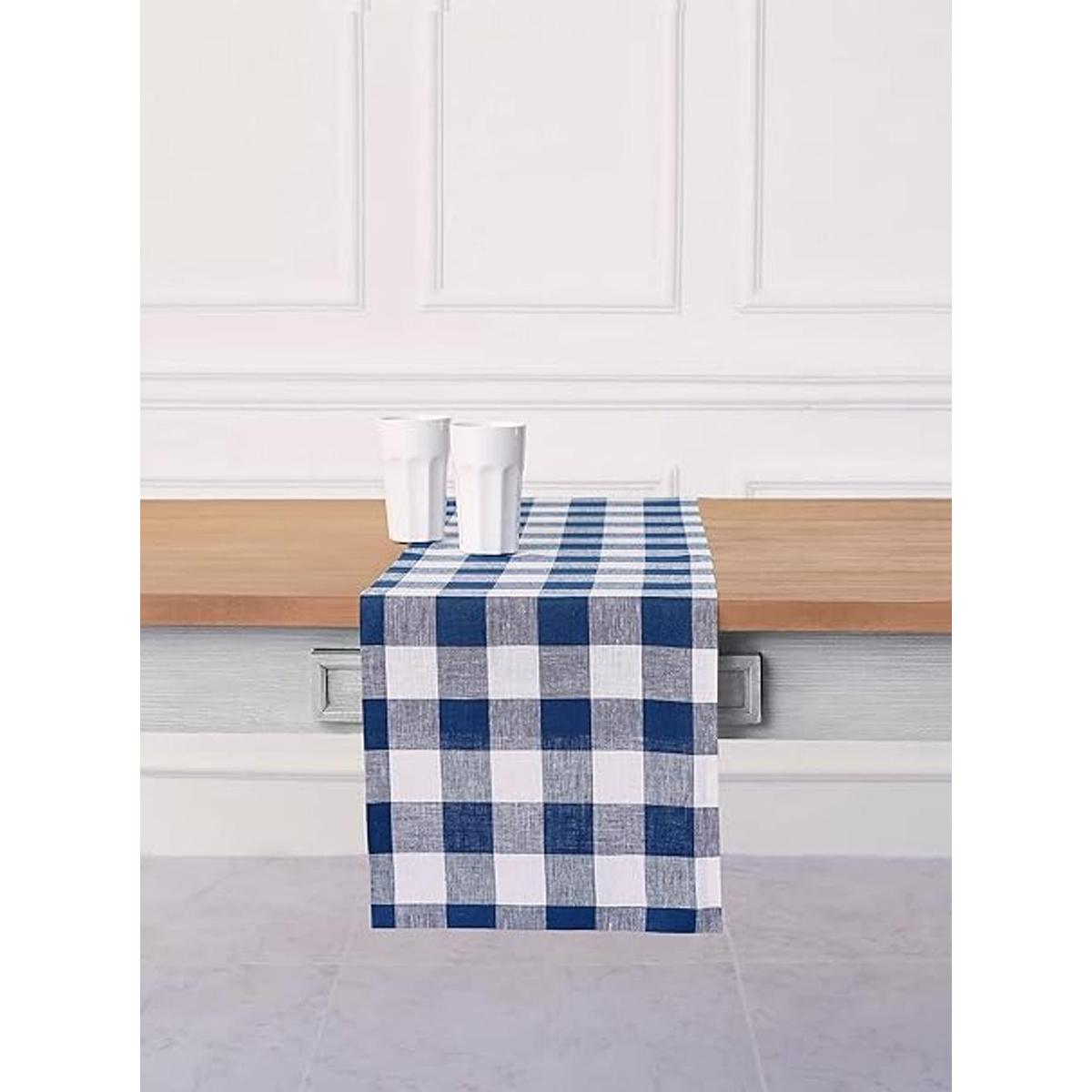 Solino Home Manteles individuales a cuadros servilletas