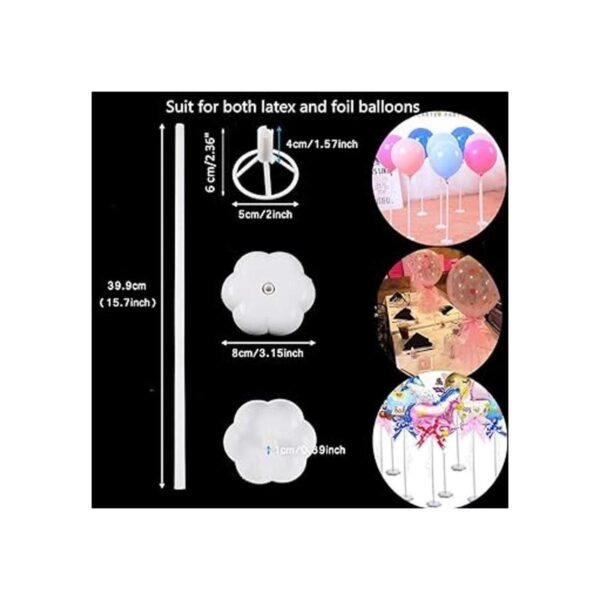 Kit de soporte para globos paquete de 12 soportes para_2