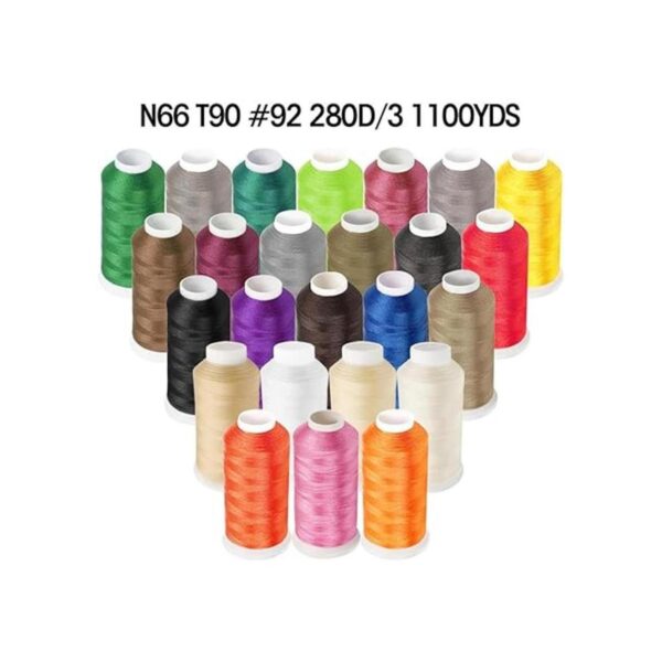 Desirable Life Hilo de coser de nailon N66 de 1100 yardas