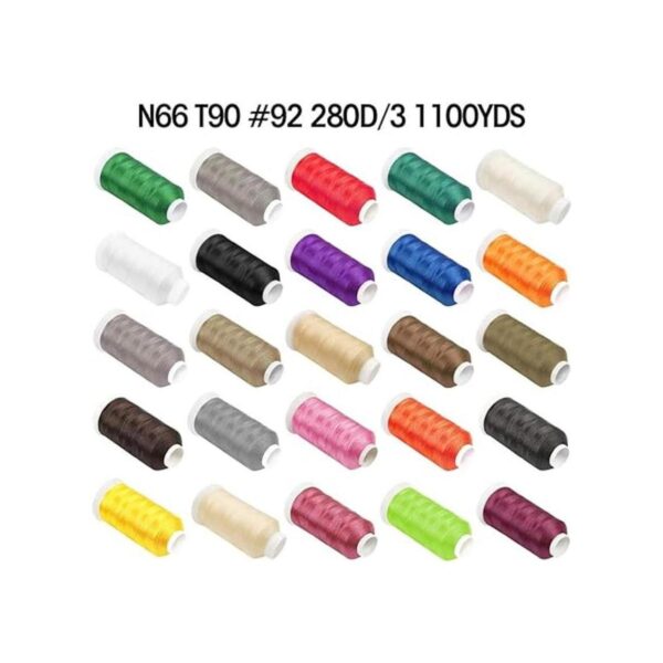 Desirable Life Hilo de coser de nailon N66 de 1100 yardas