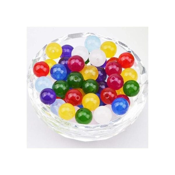 FYGEM 10 colores 200 cuentas redondas de 0.39 pulgadas_4
