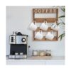 EMAISON Soporte para tazas de café de madera de pino real_2
