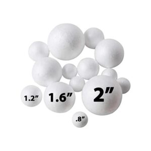 Paquete de 240 bolas de espuma de poliestireno bolas de_1