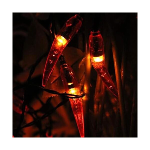 Dreamworth Guirnalda de luces solares con forma de